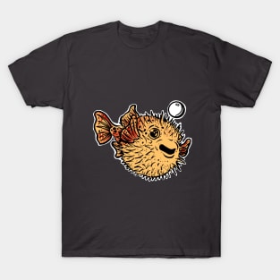 Fugu Trader Cam Puffer Fish T-Shirt